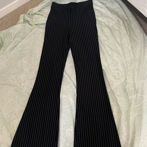 Forever 21 boot flare stripped pants